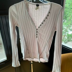 We The Free long-sleeve top